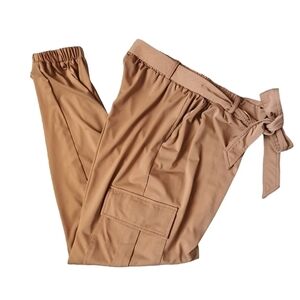 Serena Williams Cargo Jogger Pants Pull On Stretch Waist Womens S